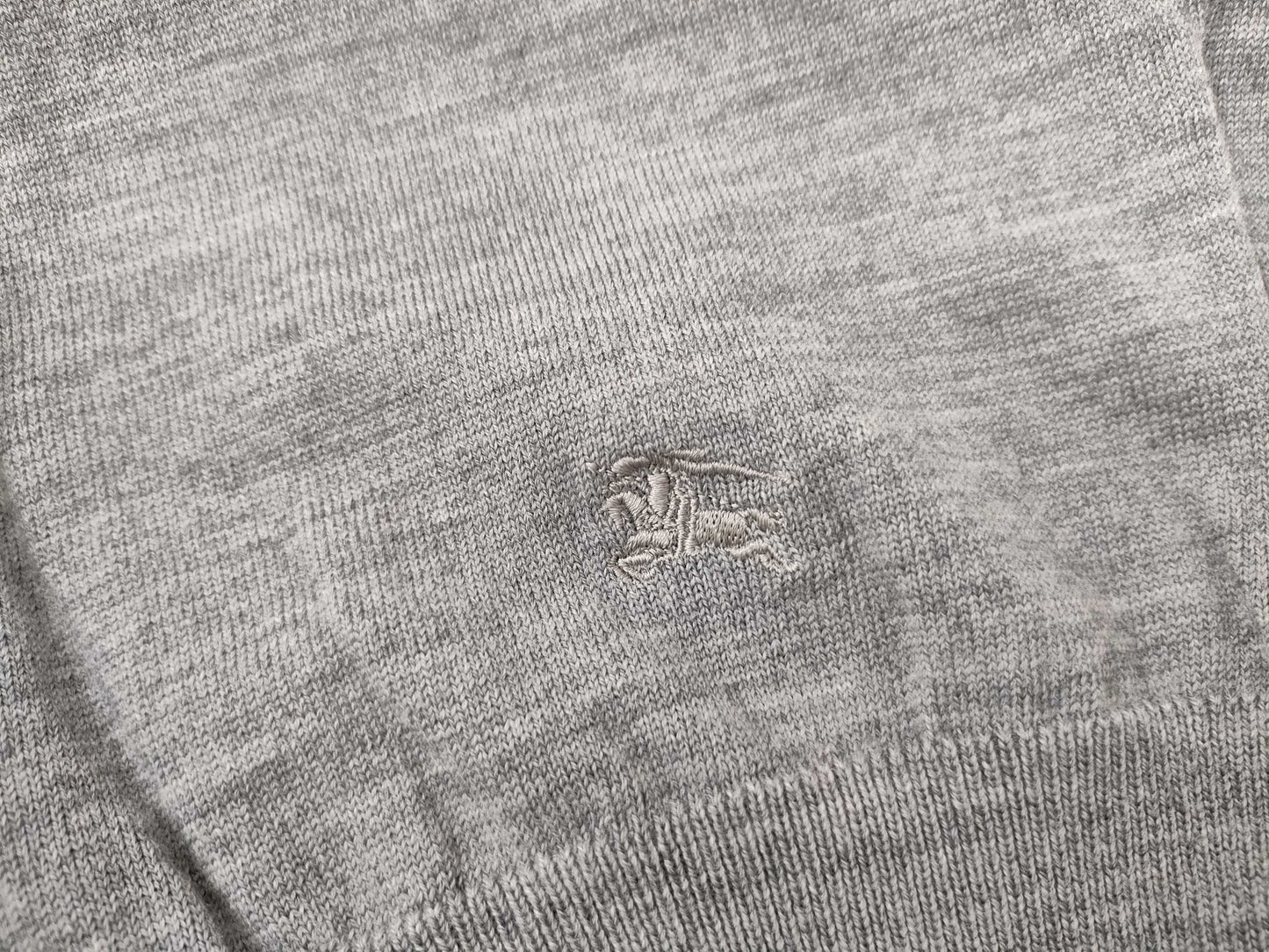 BURBERRY Turtleneck Sweater with Nova Check Cuffs