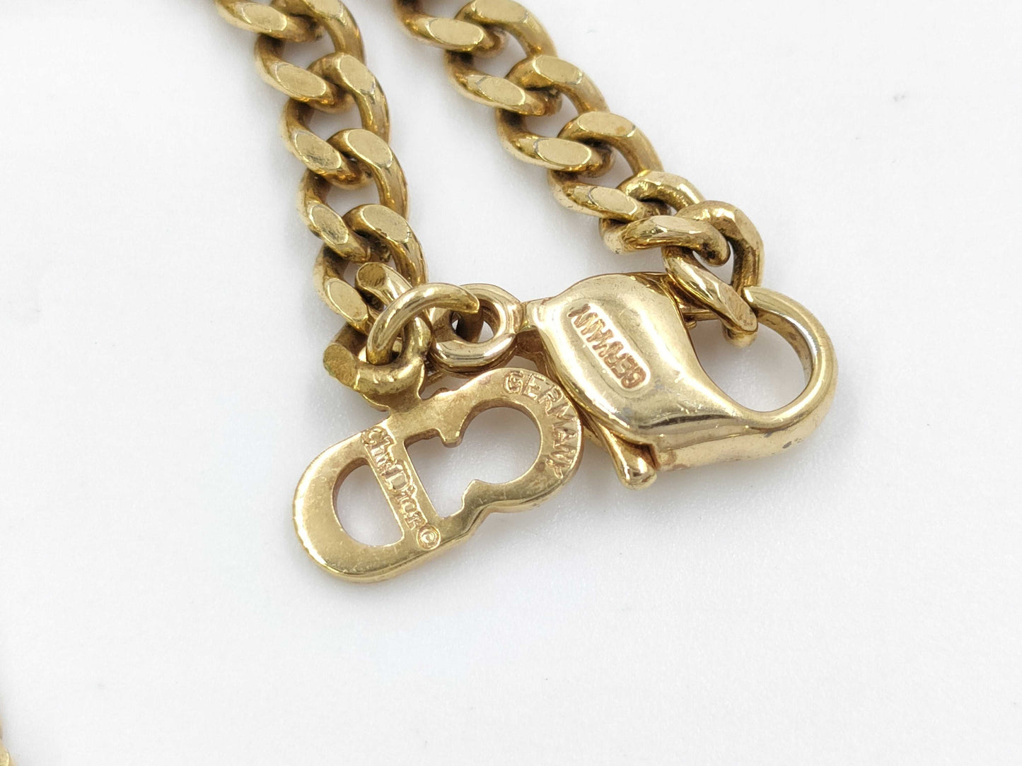 (10461_0350) Dior Gold Bracelet Bracelet Bangle