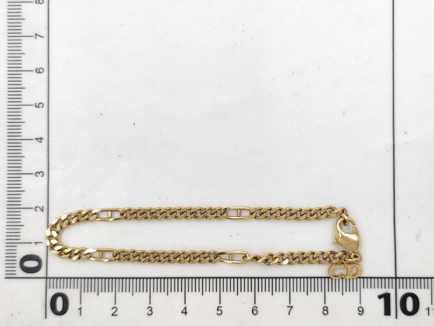 (10461_0350) Dior Gold Bracelet Bracelet Bangle