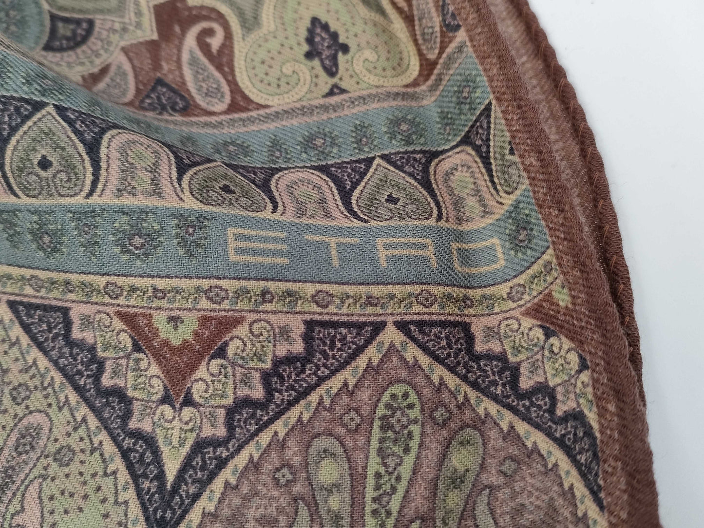 (10462_0275) ETRO Paisley Pattern Stole/Shawl Tagged Unused Other Apparel