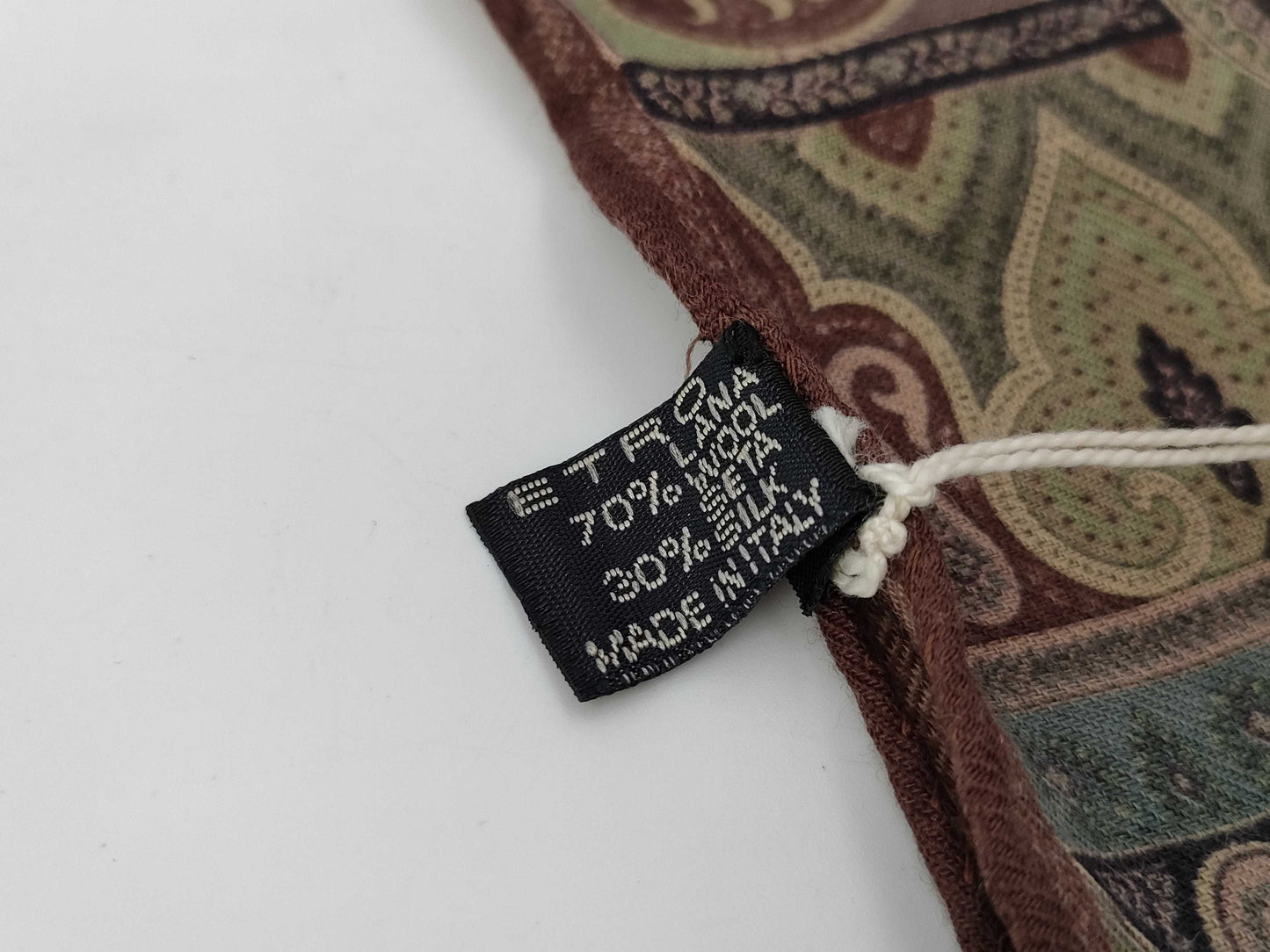 (10462_0275) ETRO Paisley Pattern Stole/Shawl Tagged Unused Other Apparel