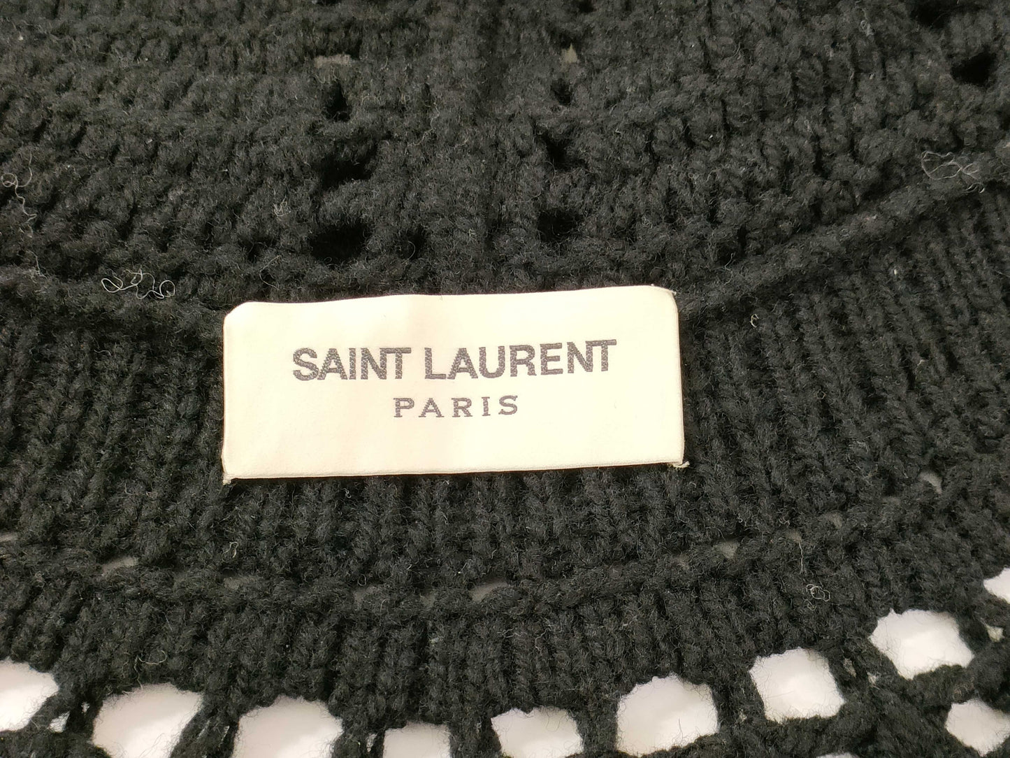 Yves Saint Laurent Poncho Cardigan Poncho
