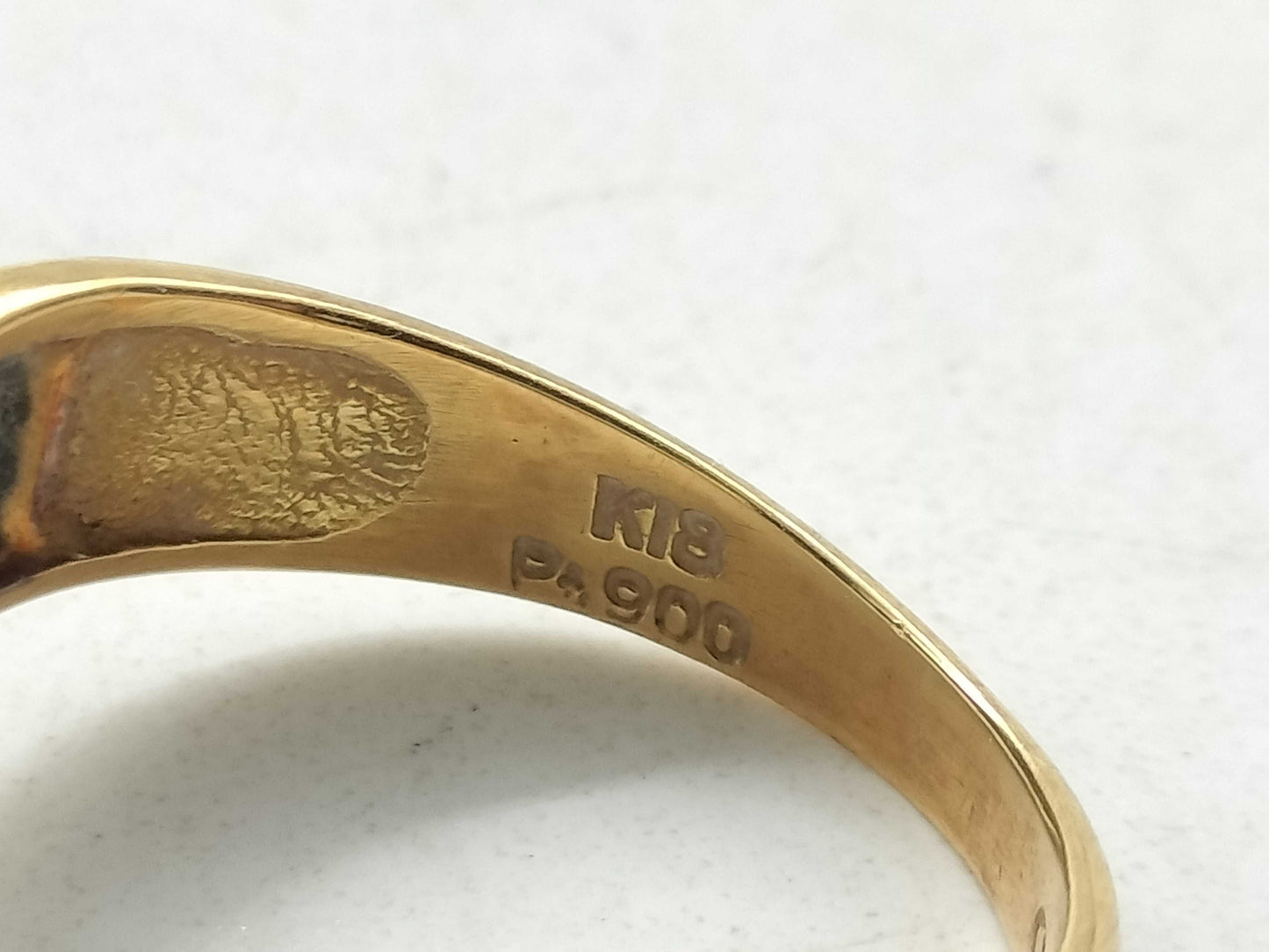 D0.20ct K18/Pt900 3.1g Ring