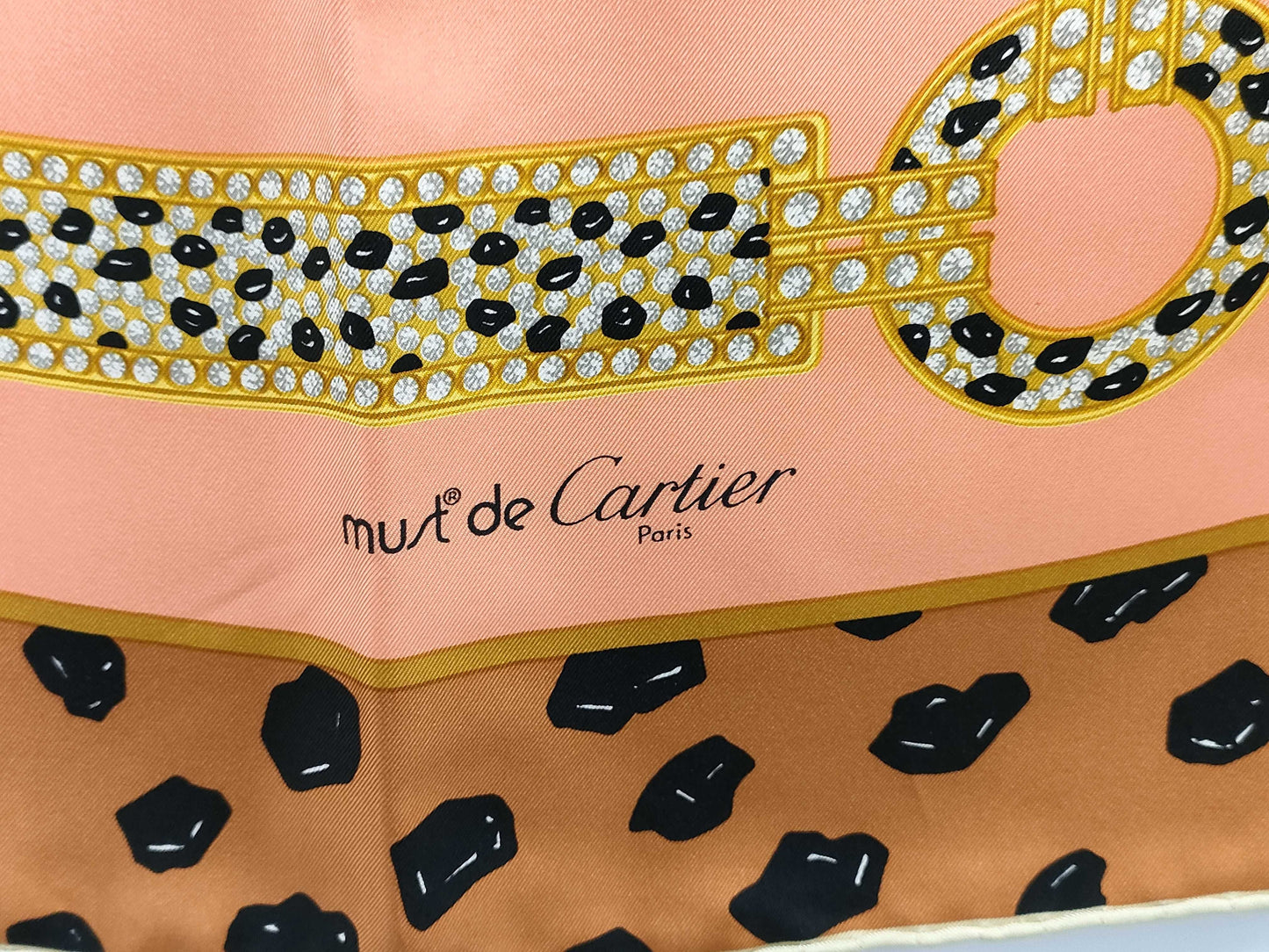 (10462_0182) Cartier Leopard Scarf