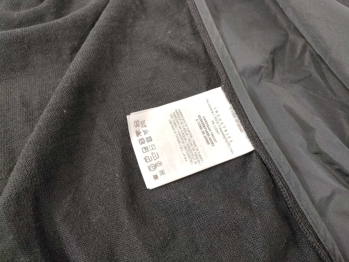 MONCLER Cardigan Frill Nylon Cardigan
