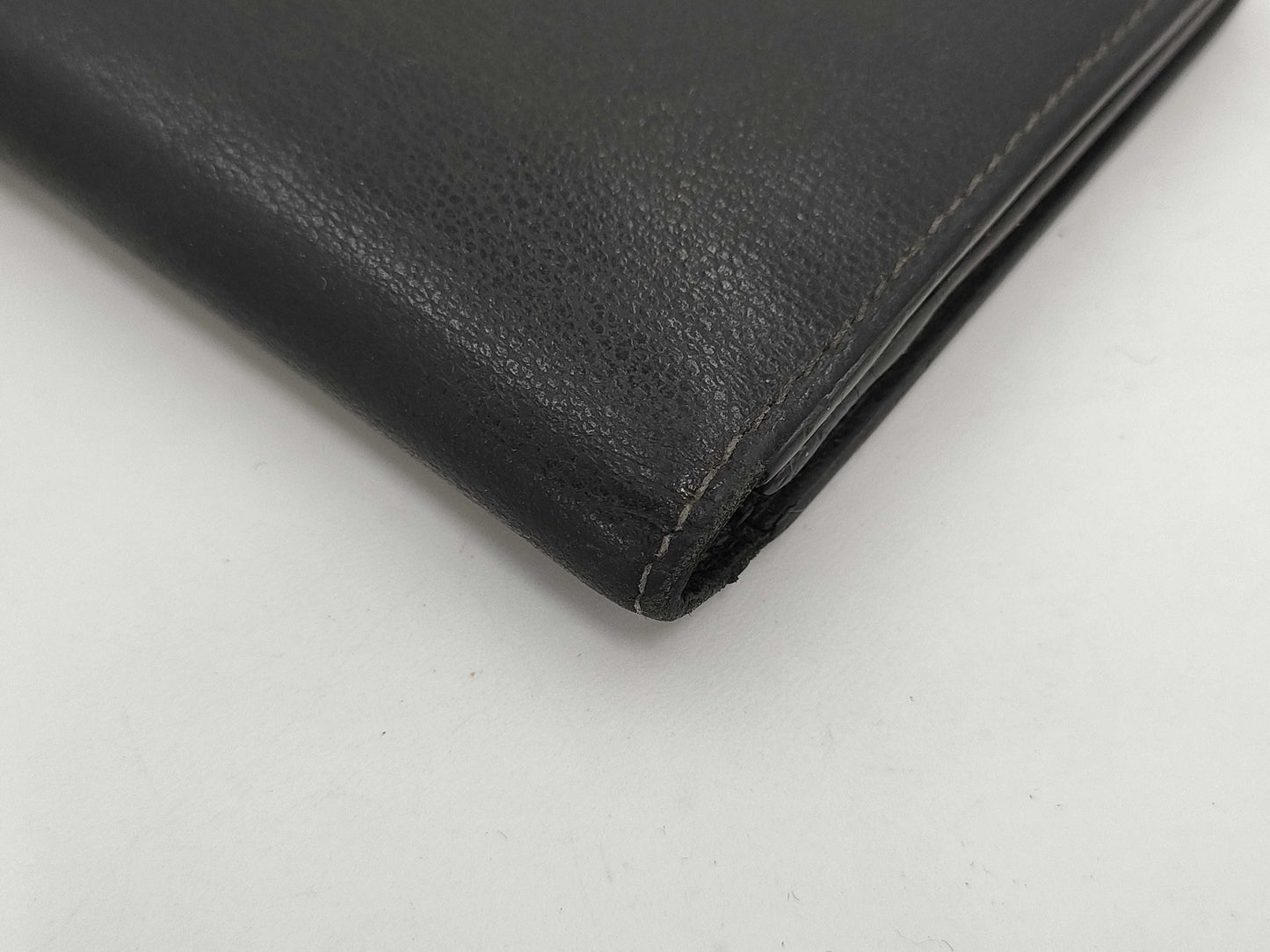 (10461_0070) Cartier Santos Leather Wallet Wallet