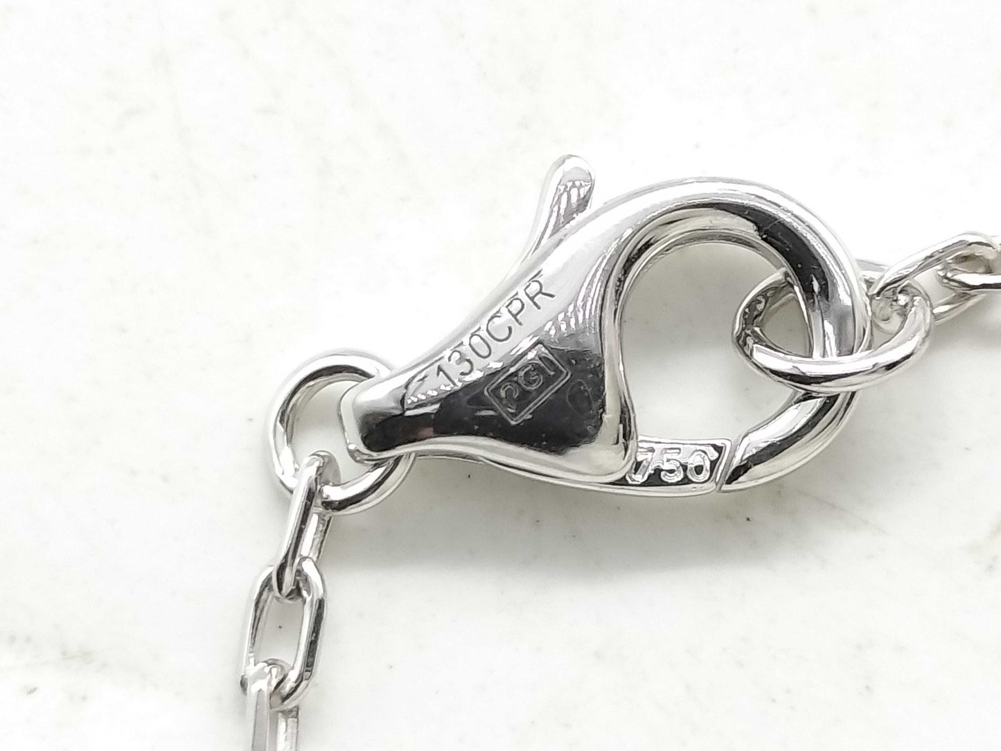 Cartier Love Circle Diamond Necklace in WG Au750, 5.6g