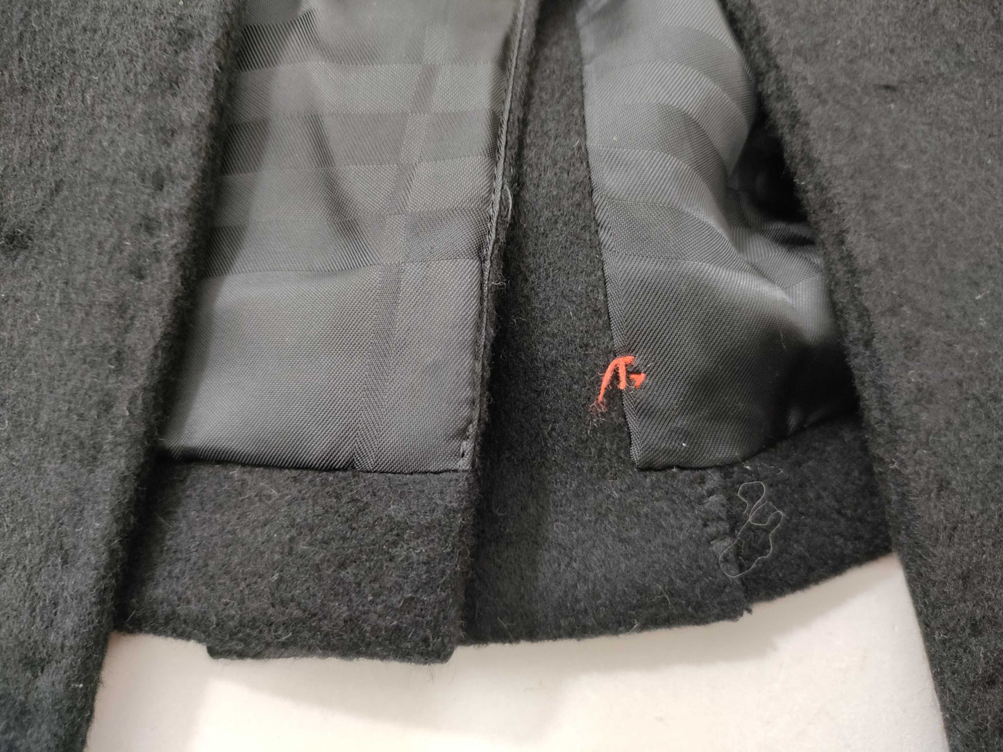 BURBERRY Long Coat, Black Cashmere, Considering Model Year