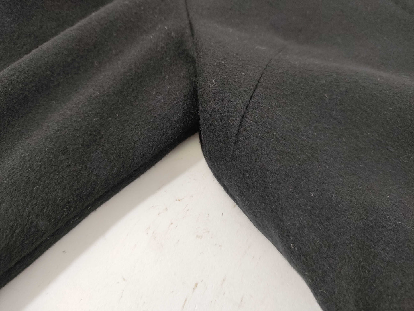 BURBERRY Long Coat, Black Cashmere, Considering Model Year