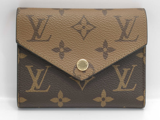 LOUIS VUITTON Monogram M81557 Monogram Reverse Portefeuille Victorine Wallet