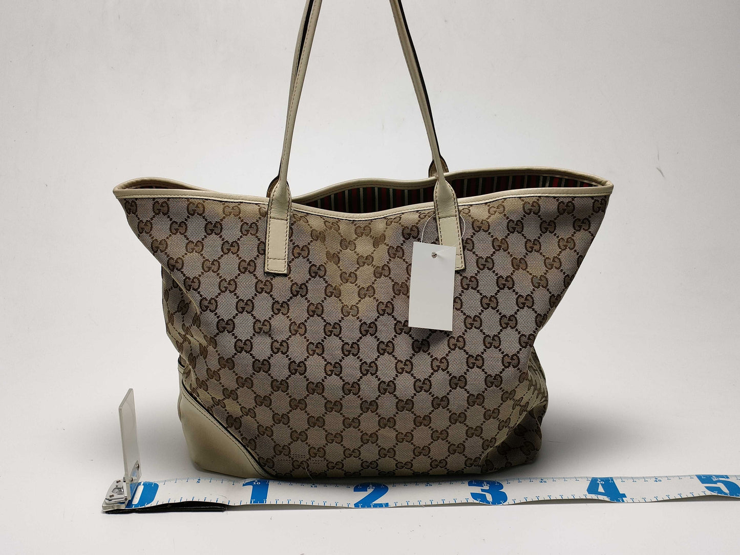 GUCCI GG Canvas Tote Bag
