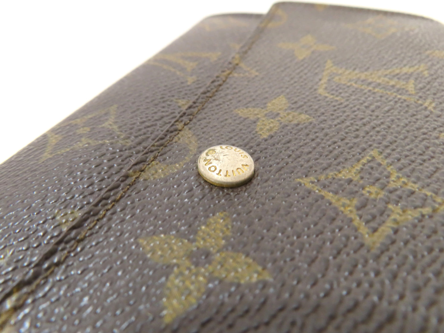 LOUIS VUITTON Monogram Wallet with Coin Purse *Total of 2 Wallets