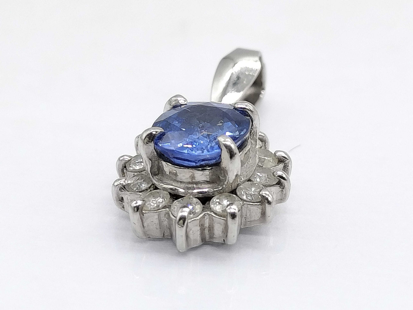 S 0.619ct D 0.16ct PT900 1.8g Pendant Top