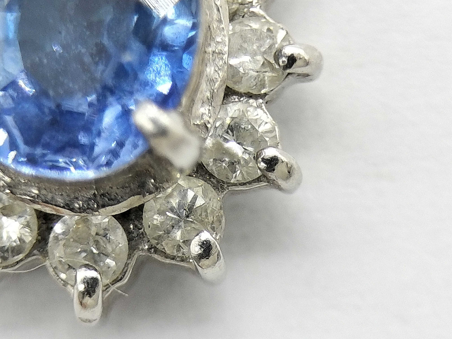 S 0.619ct D 0.16ct PT900 1.8g Pendant Top