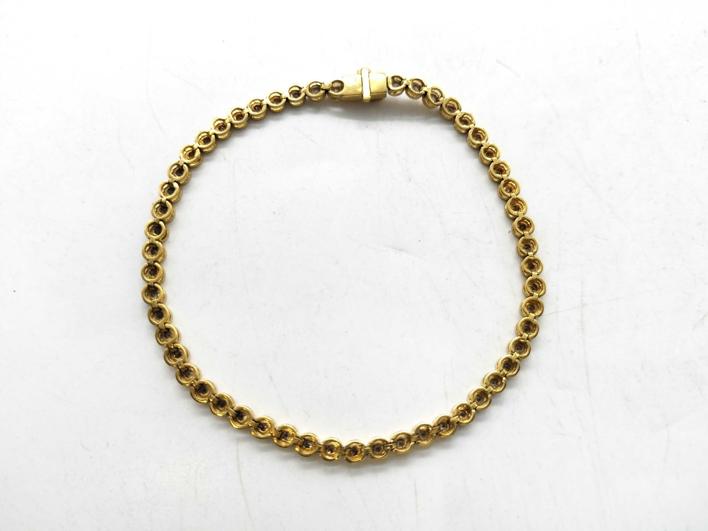 Tennis Bracelet D1.00ct K18 8.3g Bracelet/Bangle