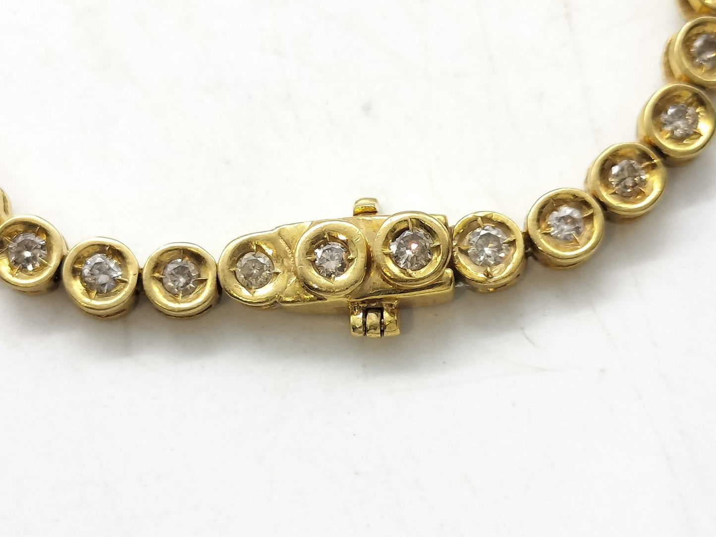 Tennis Bracelet D1.00ct K18 8.3g Bracelet/Bangle