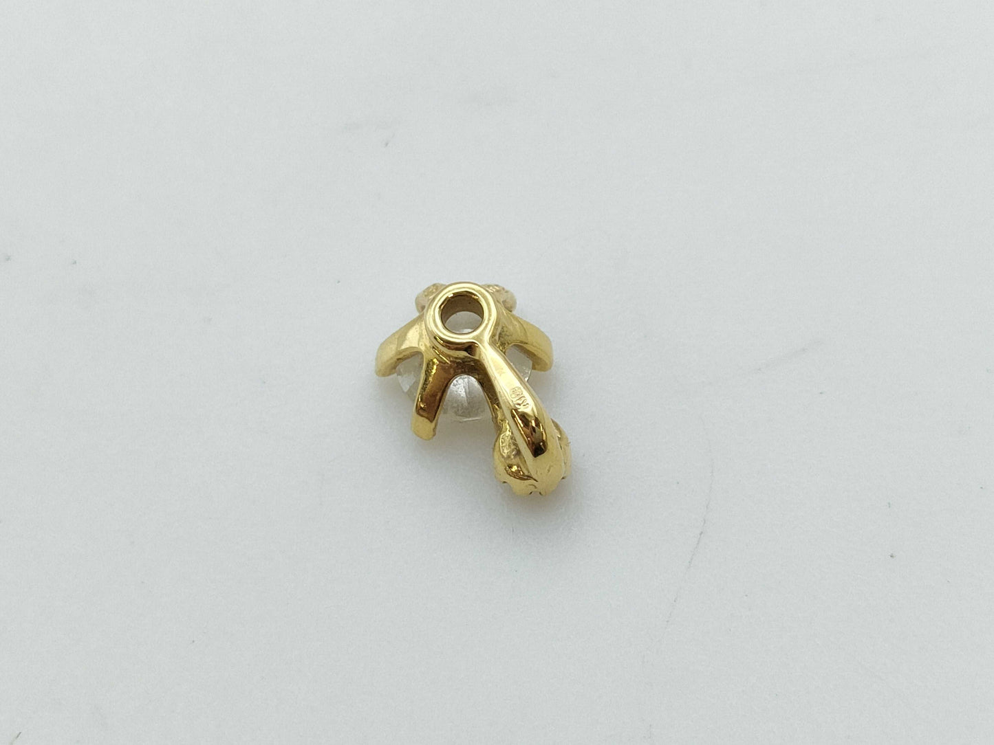 D 0.38ct FD 0.02ct K18 0.4g Pendant Top