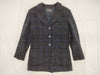CHANEL Black and Blue Lame P71761 Tweed Jacket Size 34 Jacket