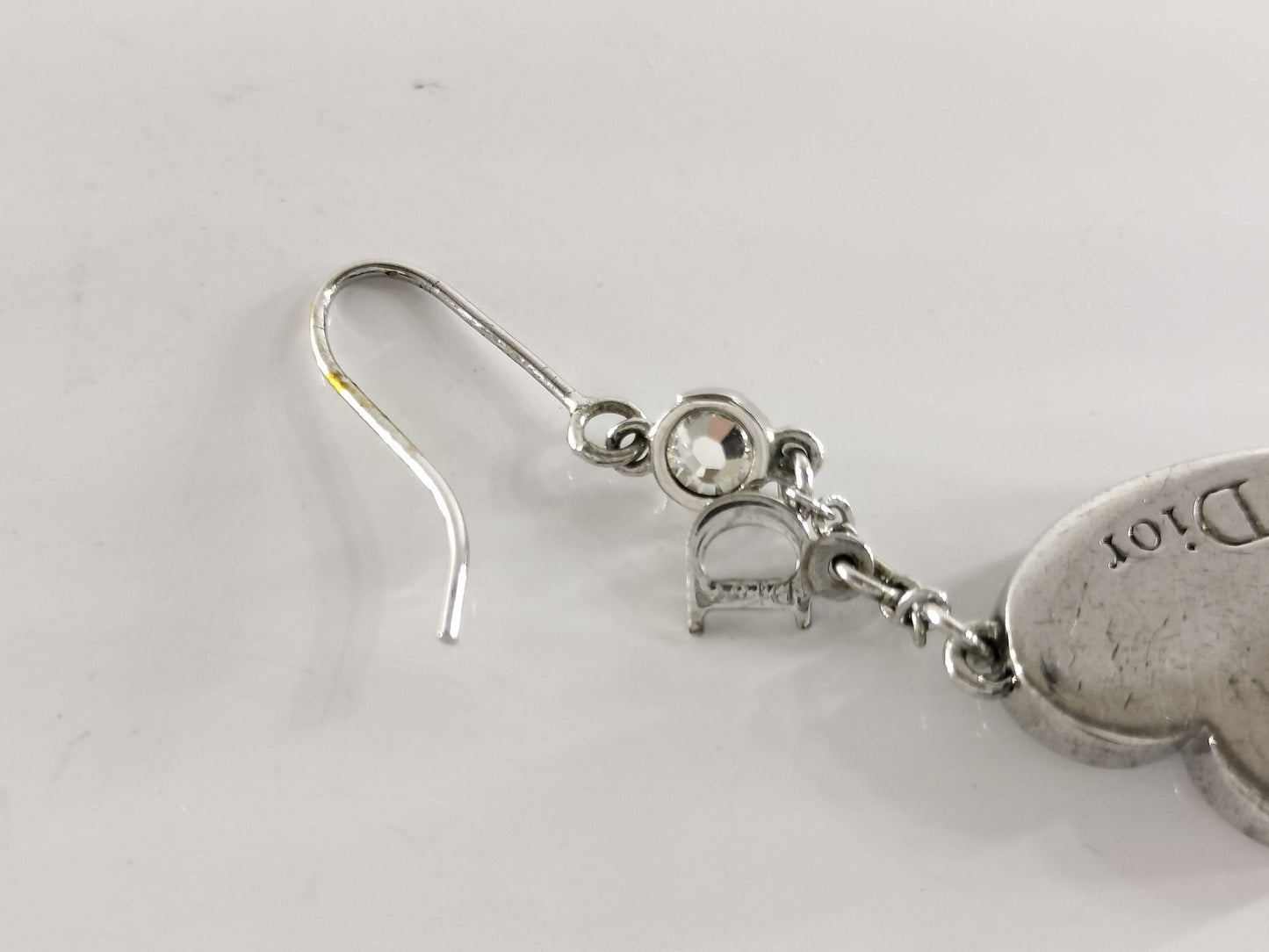 Dior Heart Logo Earrings