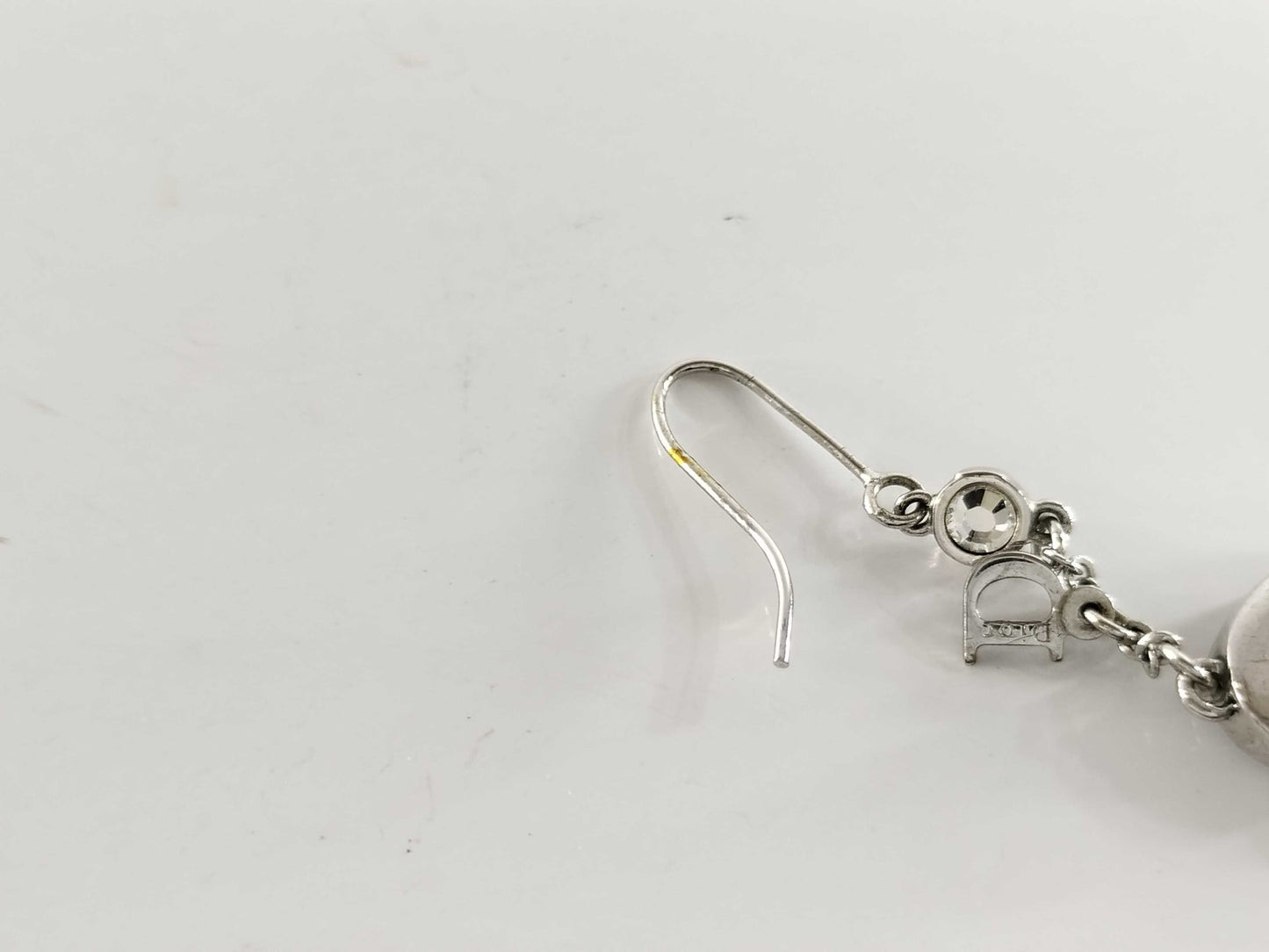 Dior Heart Logo Earrings