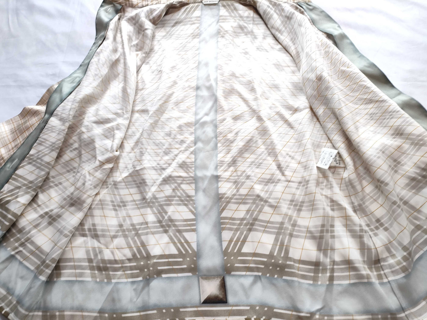 (10462_0092) HERMES Silk Blouse Tops