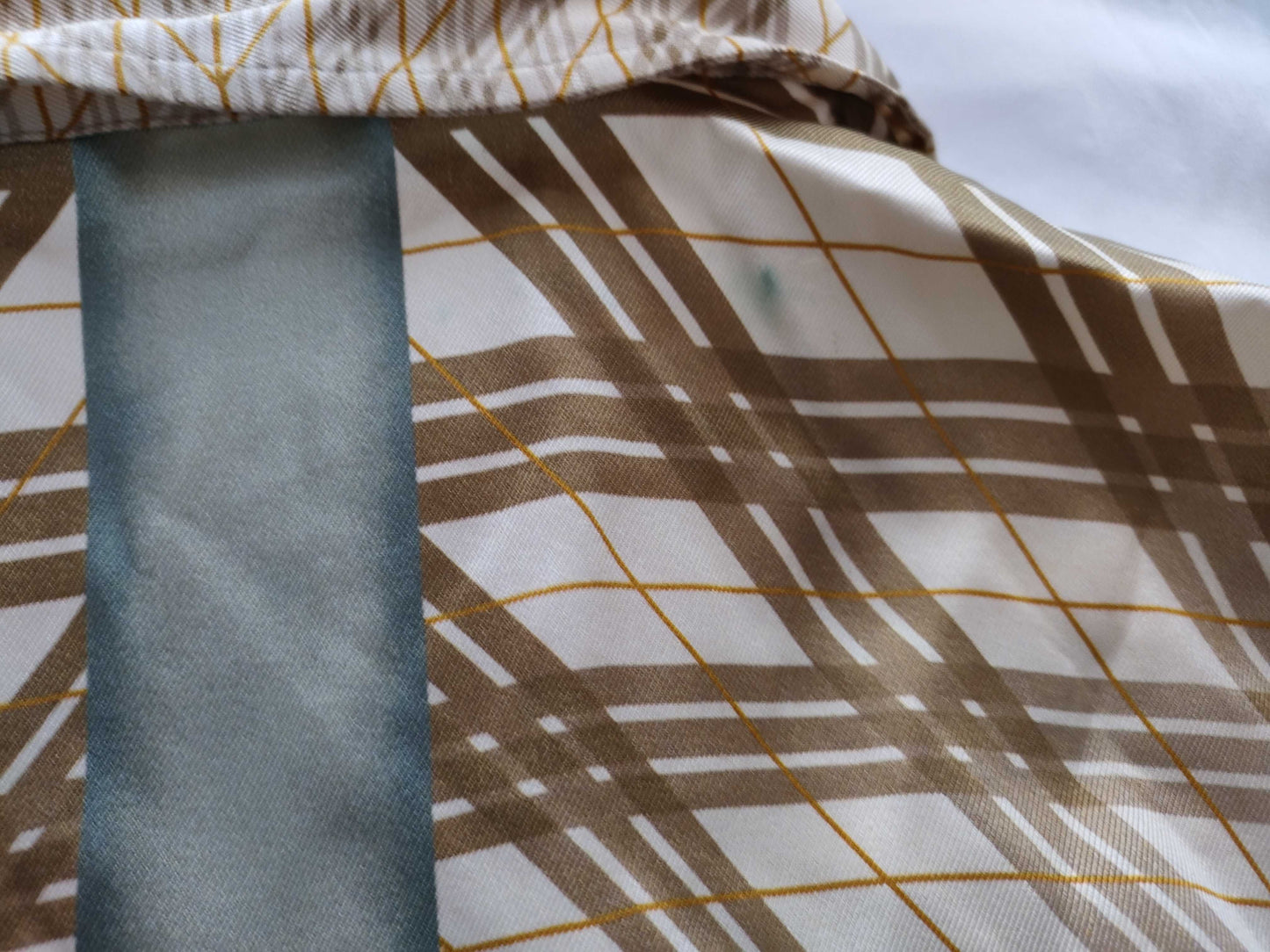 (10462_0092) HERMES Silk Blouse Tops