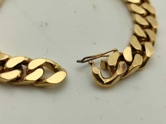 CHANEL 479 Old Curb Chain Bracelet/Bangle
