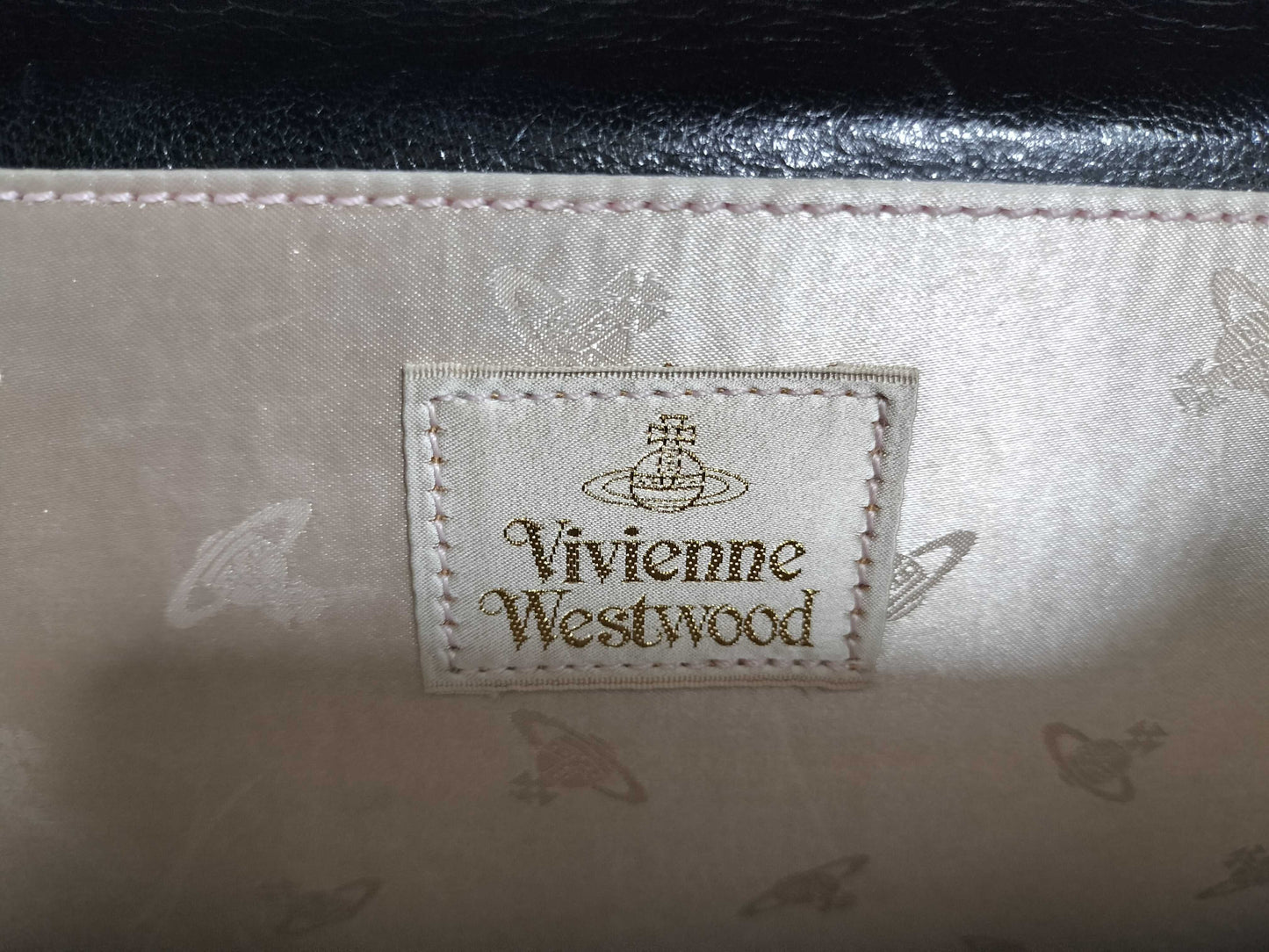 Vivienne Westwood Leather Business Bag