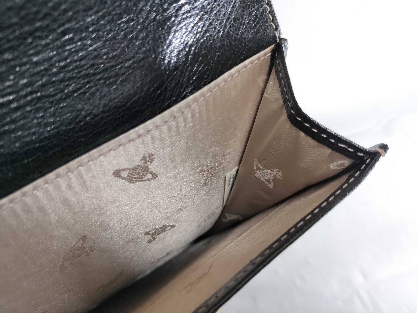 Vivienne Westwood Leather Business Bag