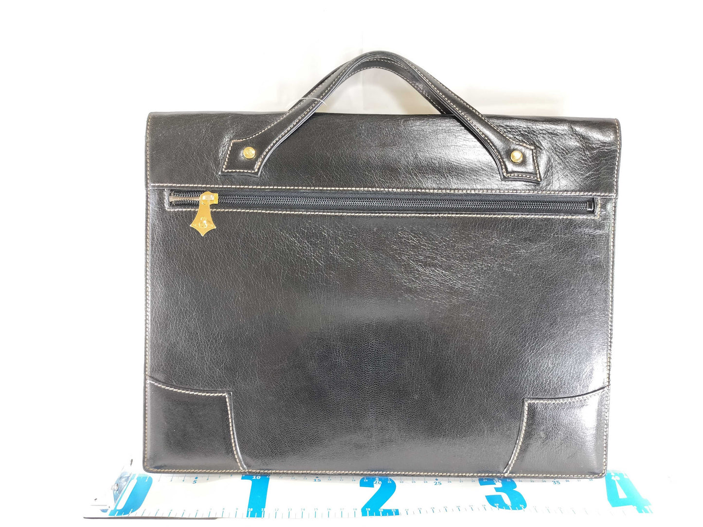 Vivienne Westwood Leather Business Bag