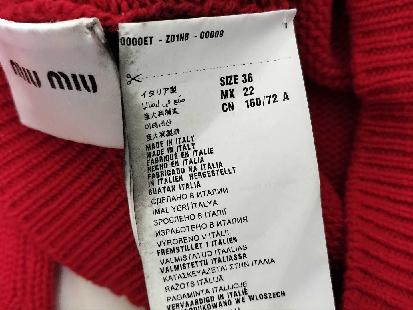 Miu Miu Sweater Other Apparel