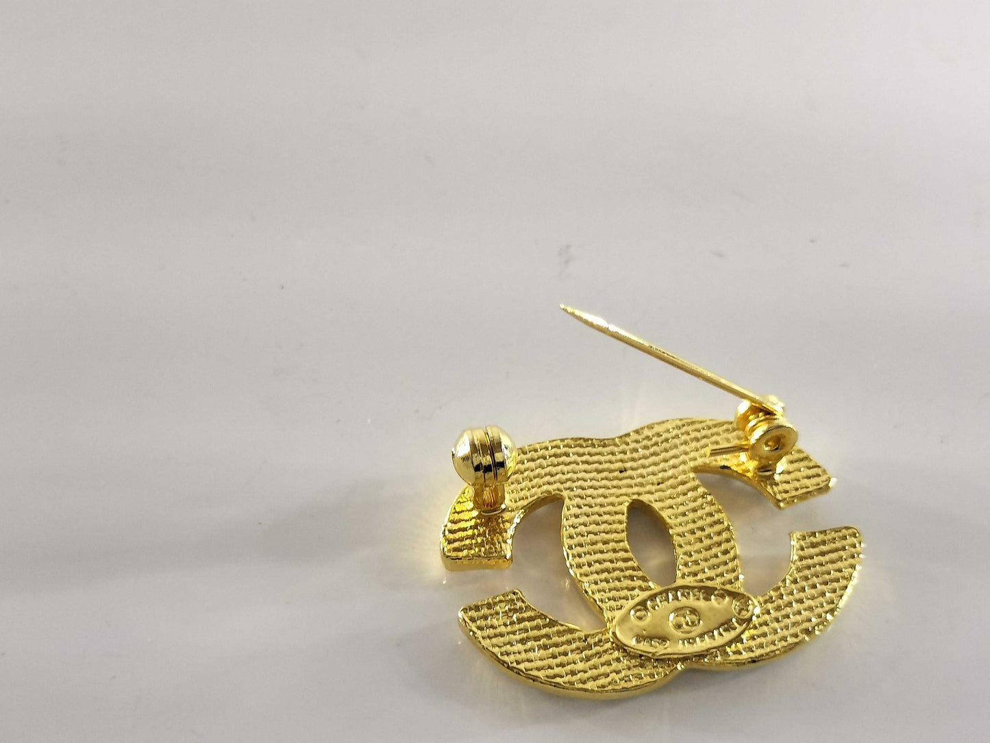CHANEL Coco Mark Coco Mark Rhinestone Brooch