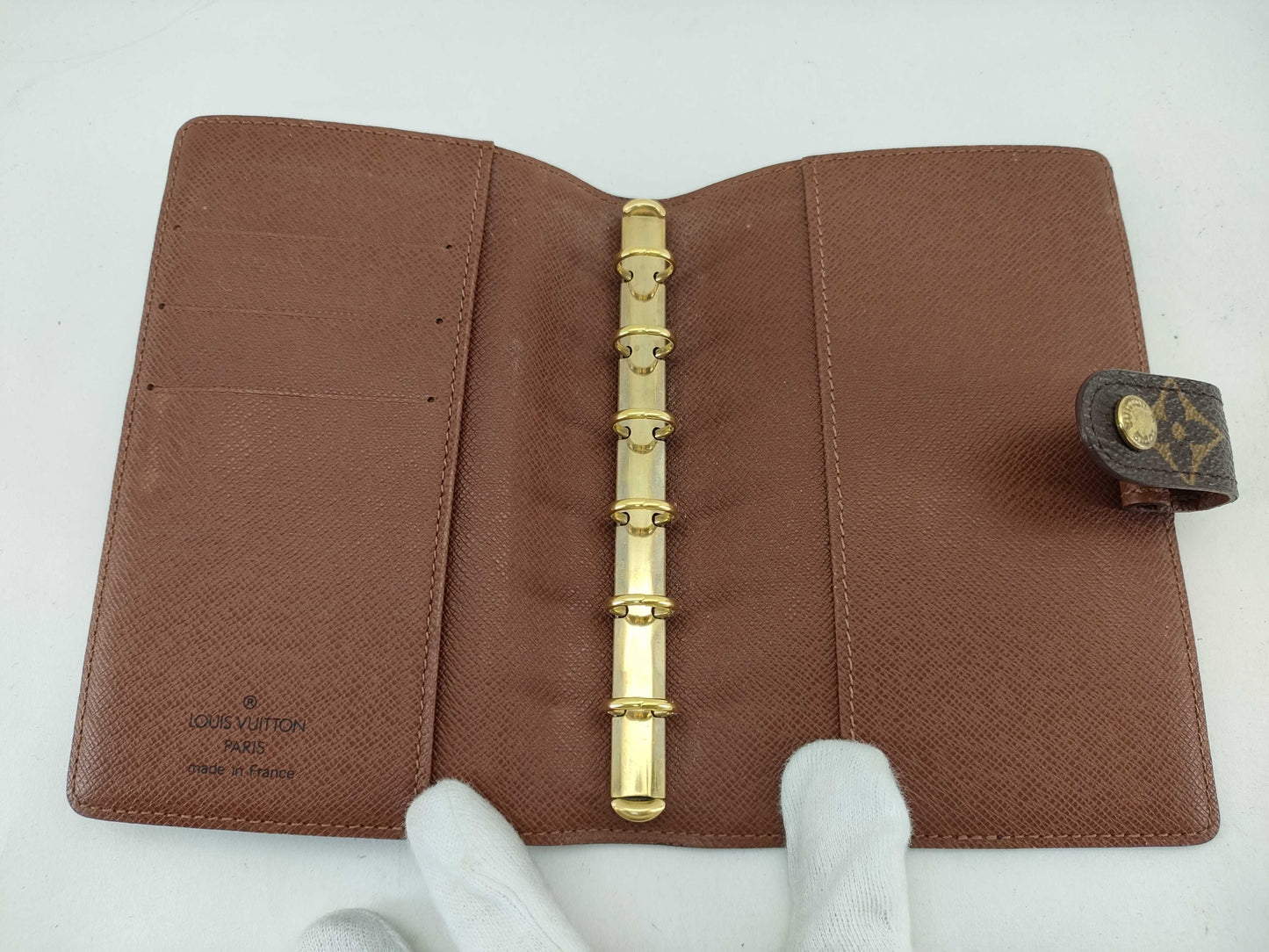 LOUIS VUITTON Monogram Agenda PM Notebook Cover
