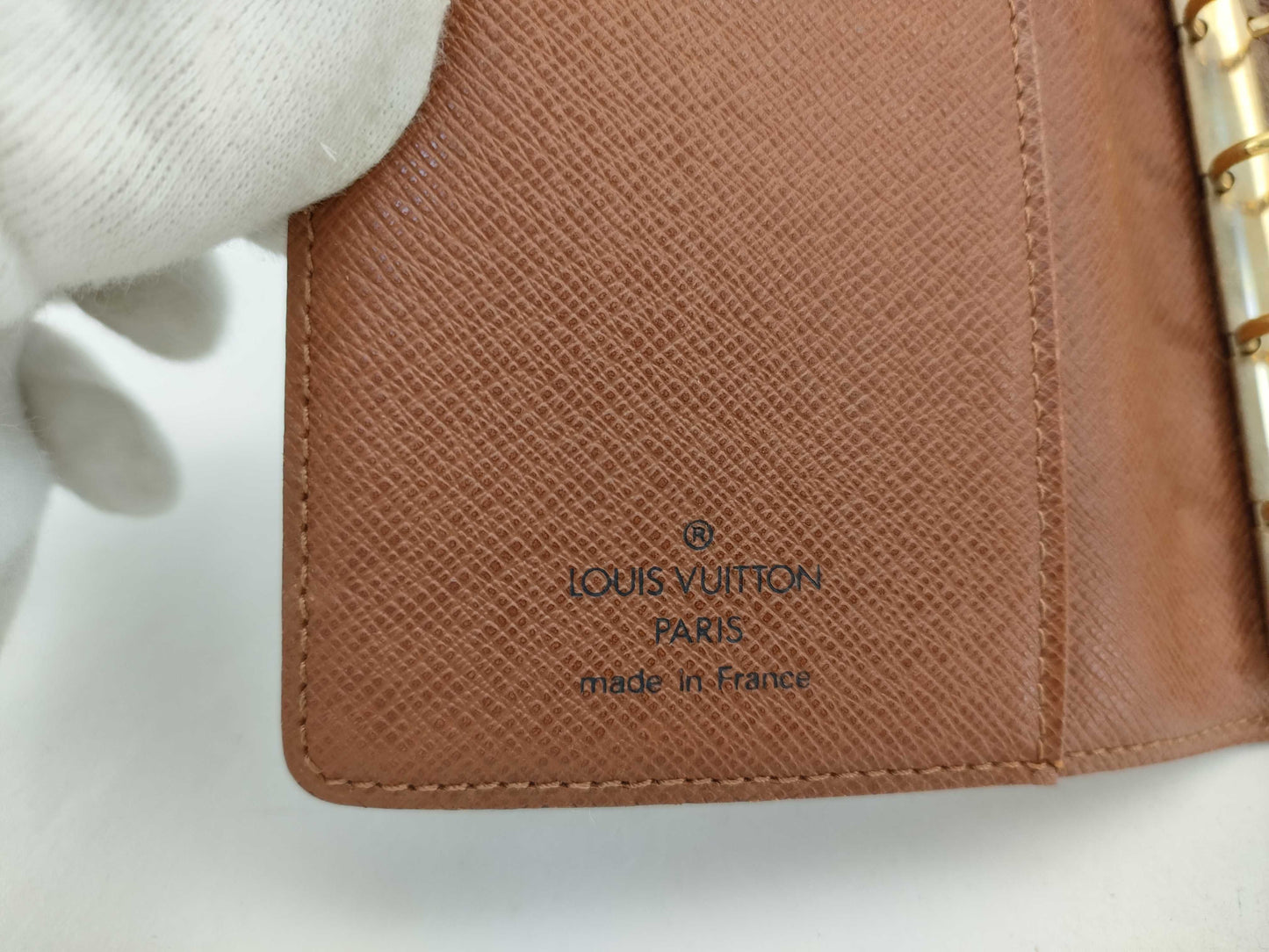 LOUIS VUITTON Monogram Agenda PM Notebook Cover