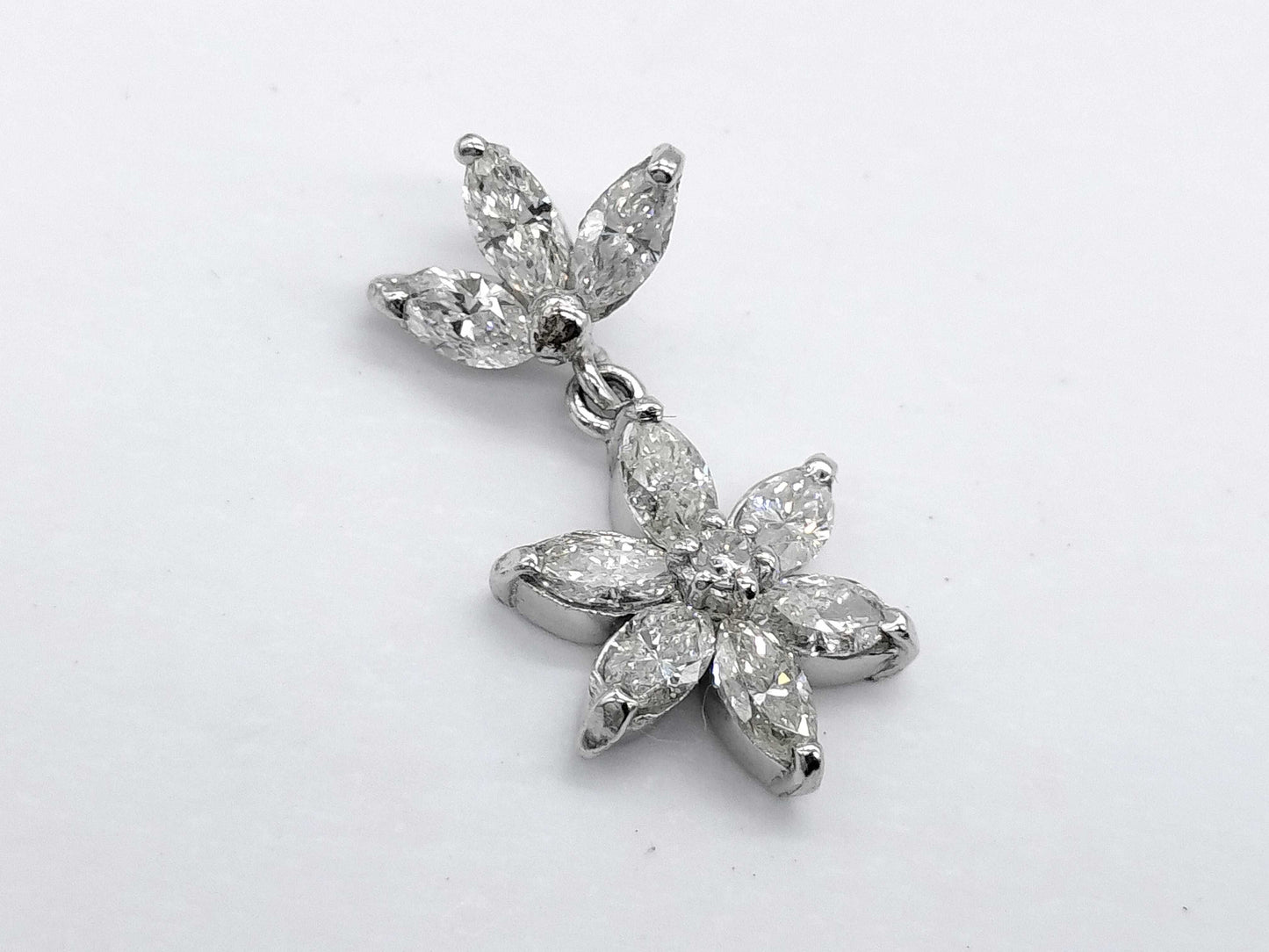 D1.00ct Pt900 2.3g Pendant Top