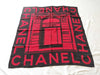 (10462_0143) CHANEL Logo Door Large Format No Tag Scarf