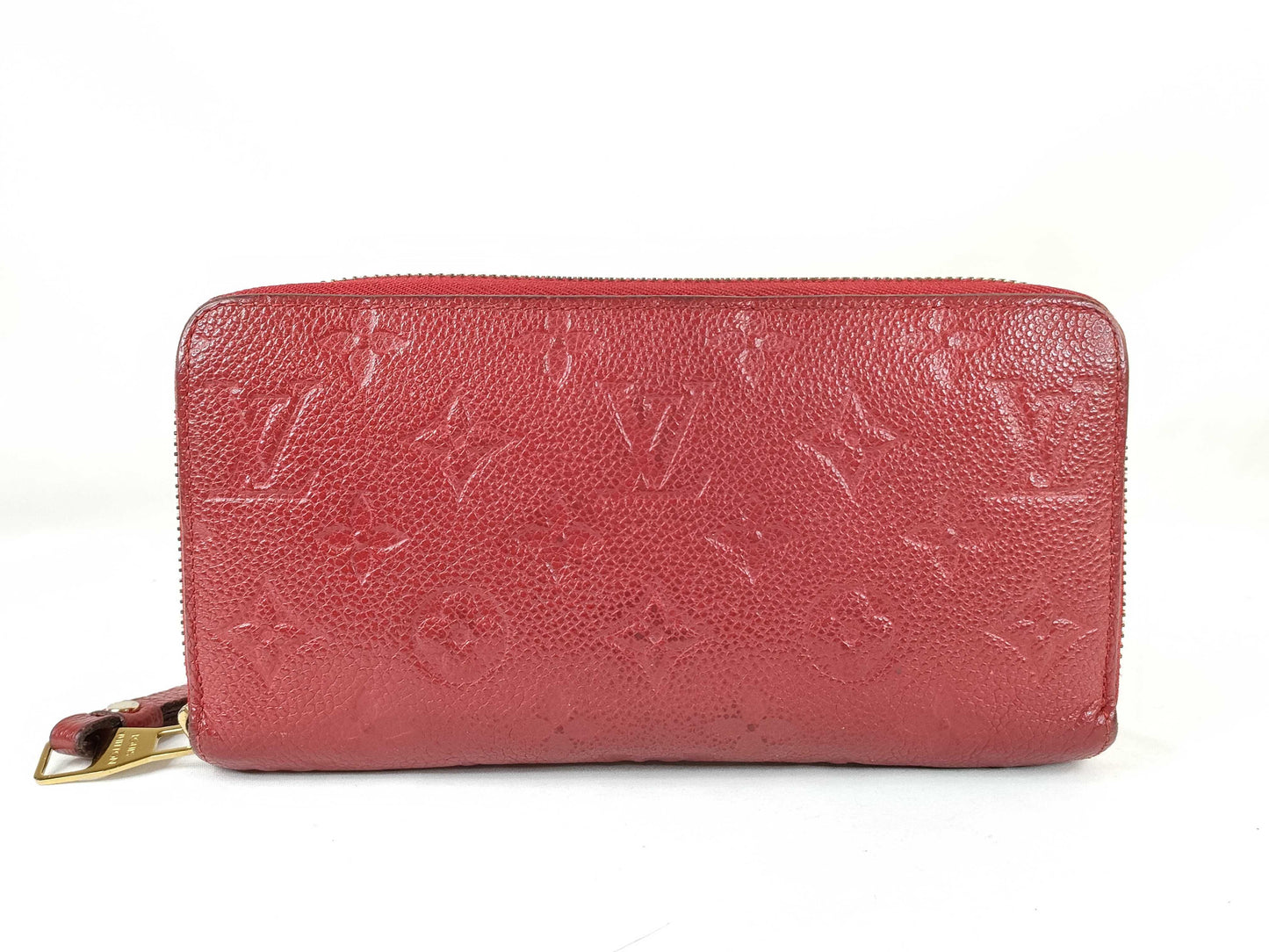 LOUIS VUITTON Monogram Empreinte Zippy Wallet Long Wallet