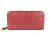 LOUIS VUITTON Monogram Empreinte Zippy Wallet Long Wallet