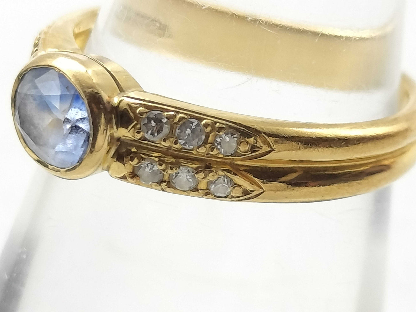 S0.75ct D0.09ct K18 3.3g Ring