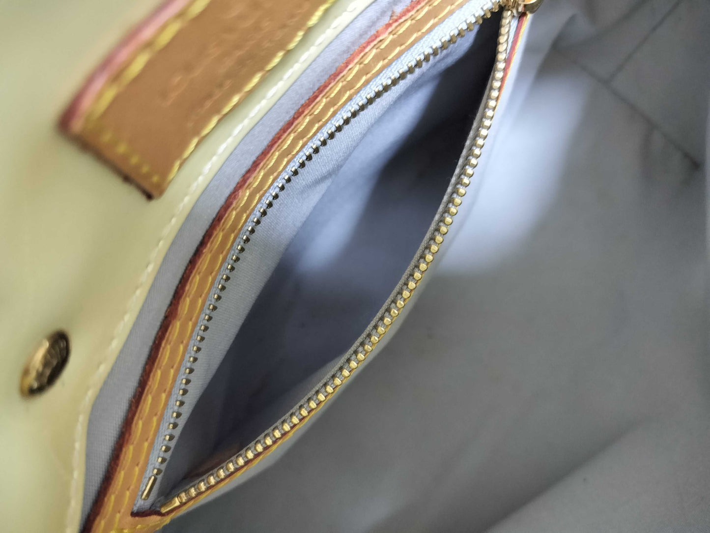 LOUIS VUITTON Vernis Lead PM Tote Bag
