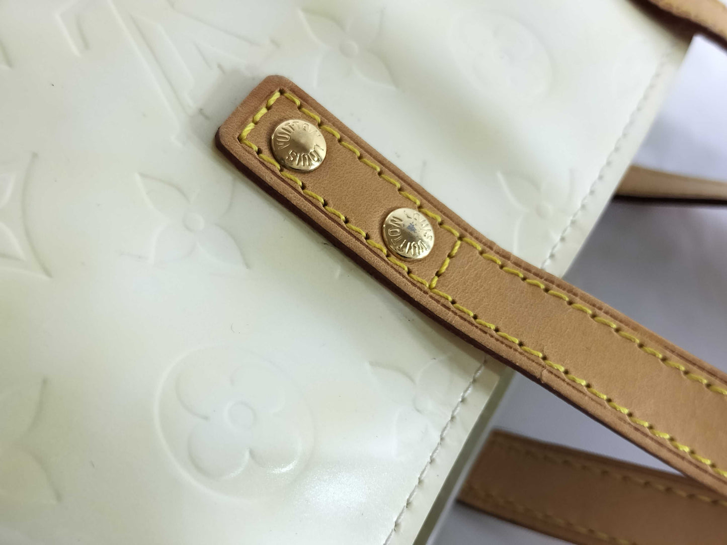 LOUIS VUITTON Vernis Lead PM Tote Bag