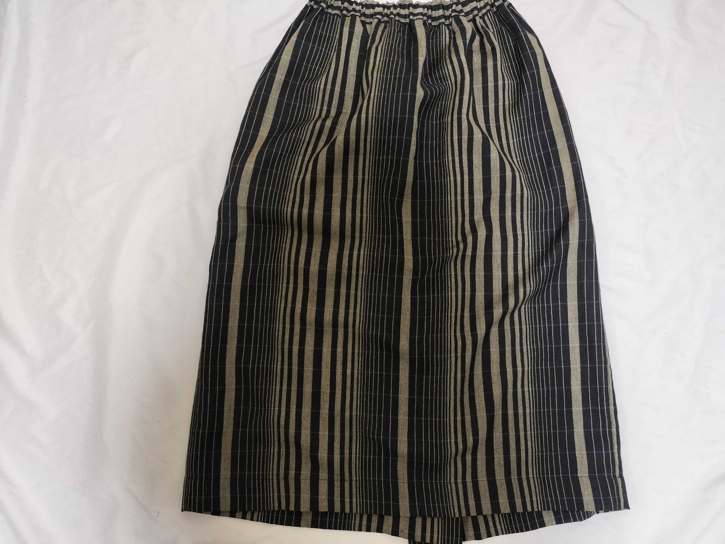 ISSEY MIYAKE Pants Border Skirt