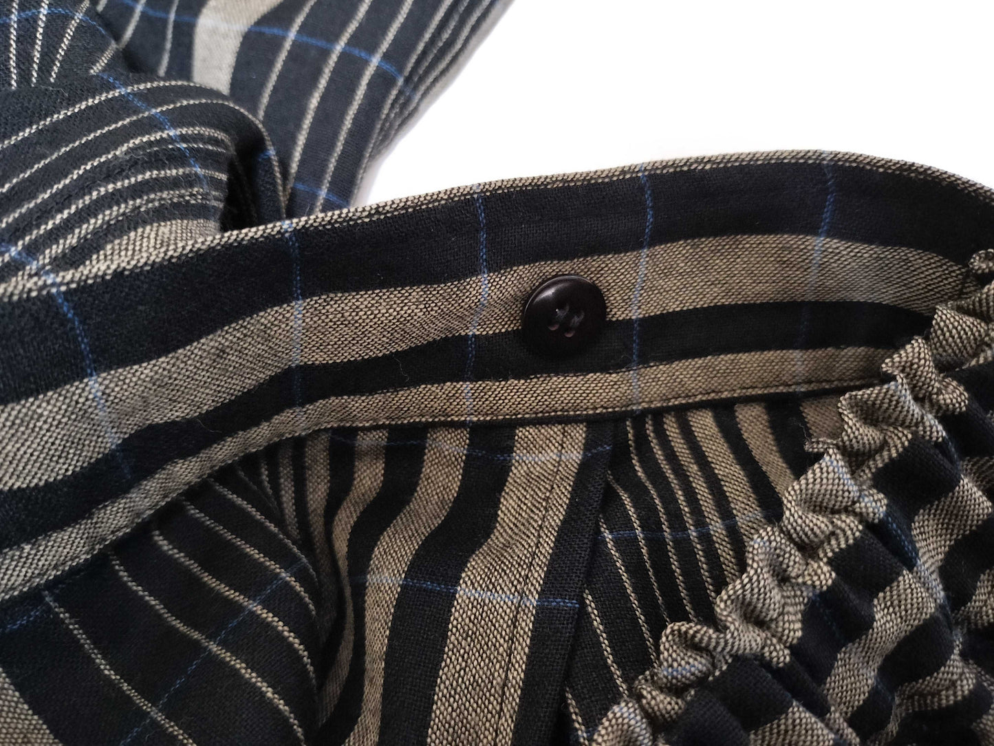 ISSEY MIYAKE Pants Border Skirt