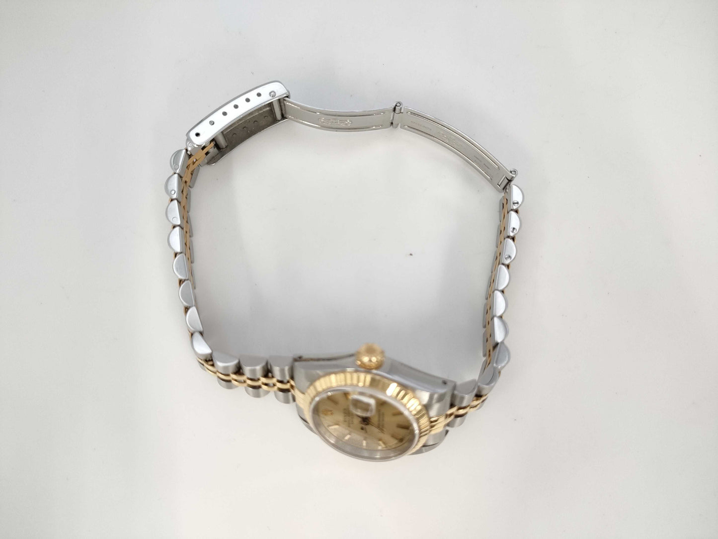 ROLEX 69173 E264647 Champagne Dial Women's Watch