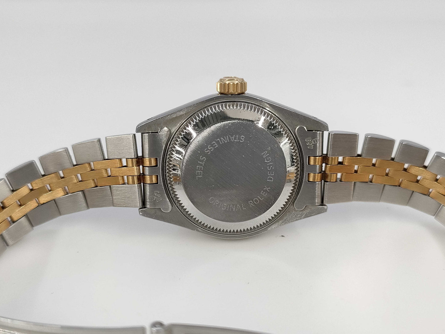 ROLEX 69173 E264647 Champagne Dial Women's Watch