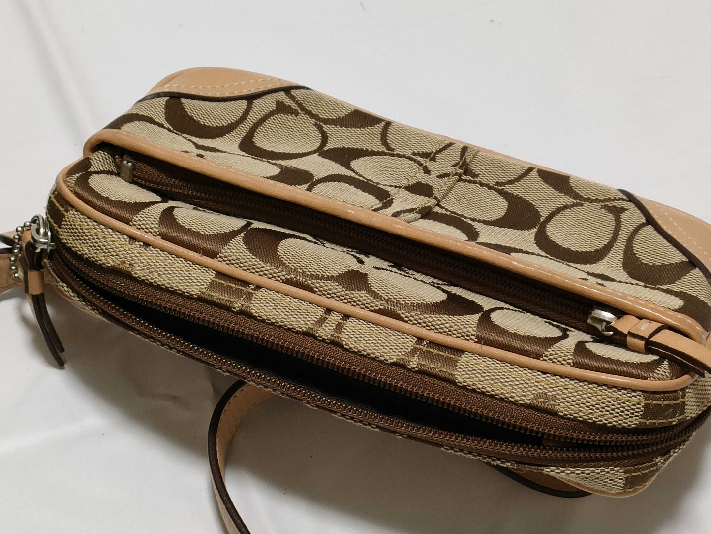 COACH Signature 3-Piece Leather Signature Shoulder Bag