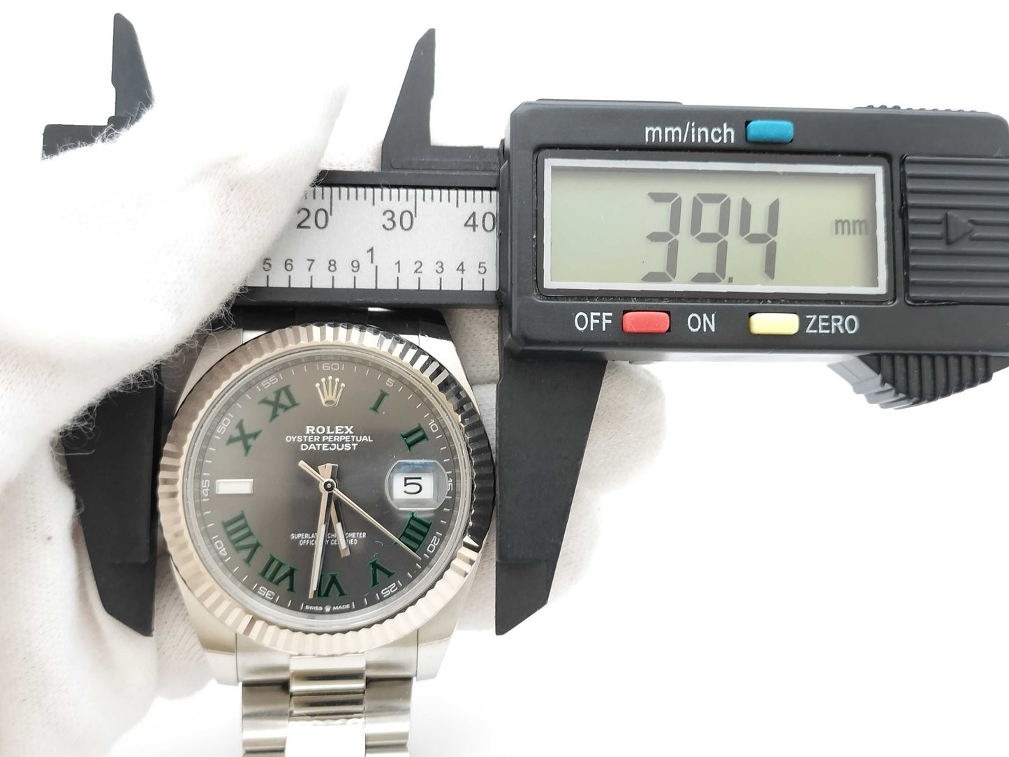ROLEX 126334 549K97G8 Slate Roman Men's Watch