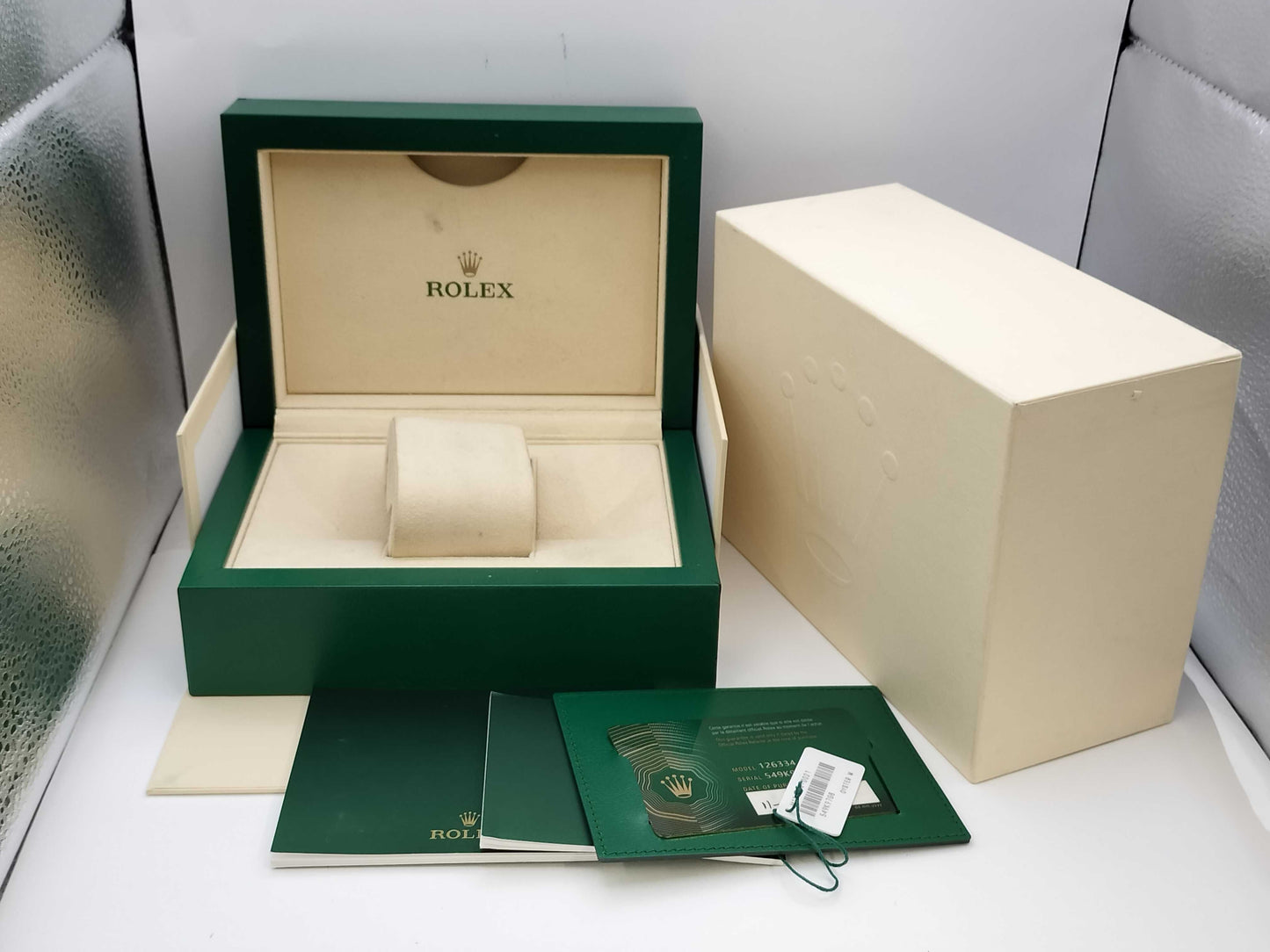 ROLEX 126334 549K97G8 Slate Roman Men's Watch