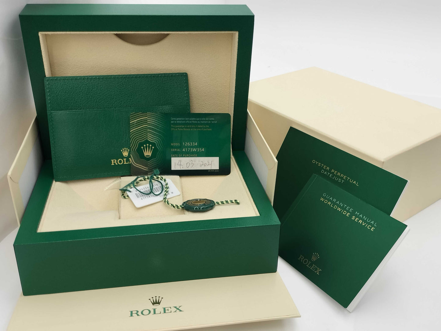 ROLEX 126334 4173W354 Men's Watch