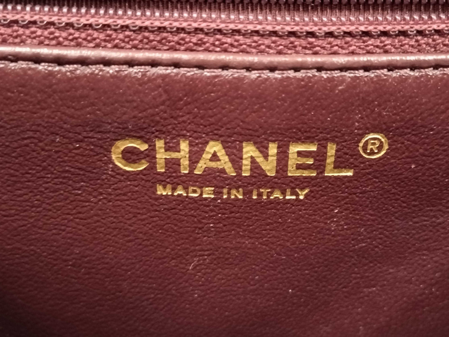 CHANEL Lambskin Two-Tone Minimato Chain Shoulder Bag, Green, No. 23